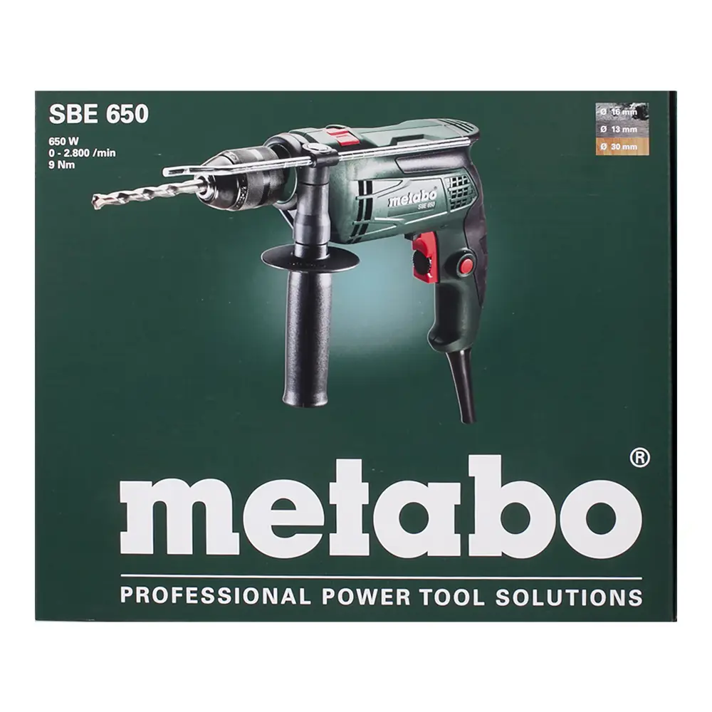 Дрель ударная Metabo SBE 650, 600671850, 650 Вт 17249339 STLM-2080956  - Вид №4