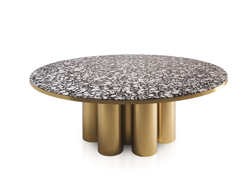 Круглый стальной стол Vela Arredamenti TRILOGY ARCH-00129077