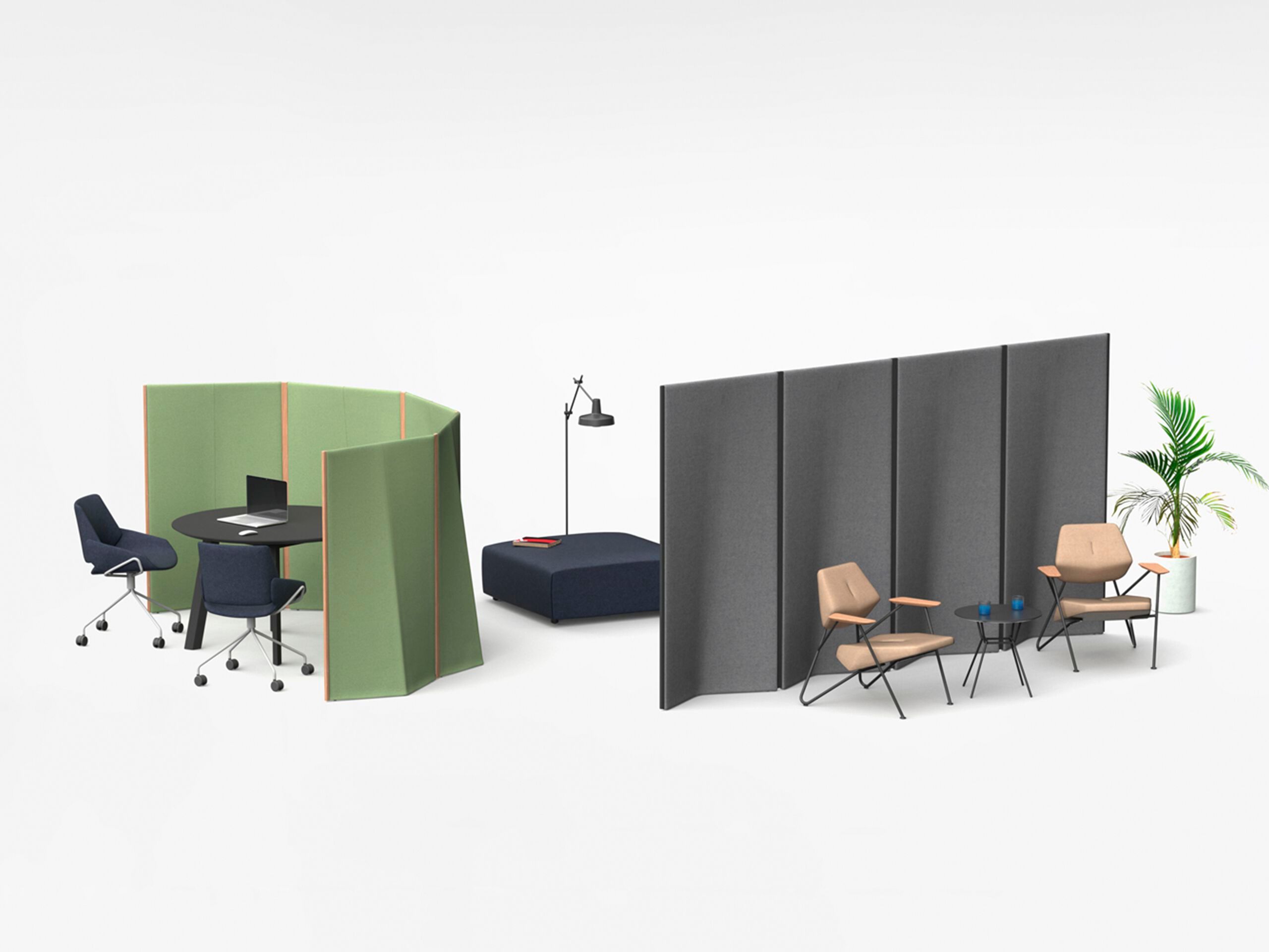 Отдельно стоящая офисная перегородка prostoria Separe ARCH-00017158 - Вид №3