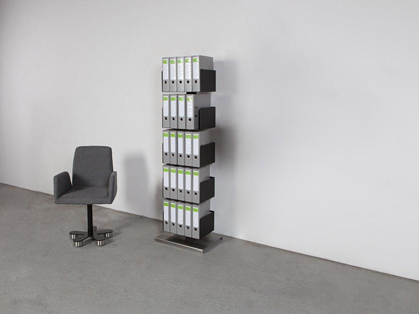 Wissmann raumobjekte Открытый лакированный офисный стеллаж  599  - Вид №3