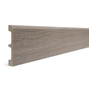 Молдинг настенный полистирол ударопрочный Decor-Dizayn 706-80 серый 80x13x2400 мм 85473613 STLM-2074579