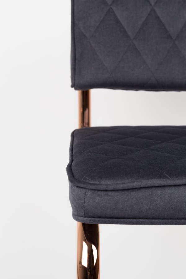 Стул Diamond Kink серый Zuiver 1100277 - Вид №6