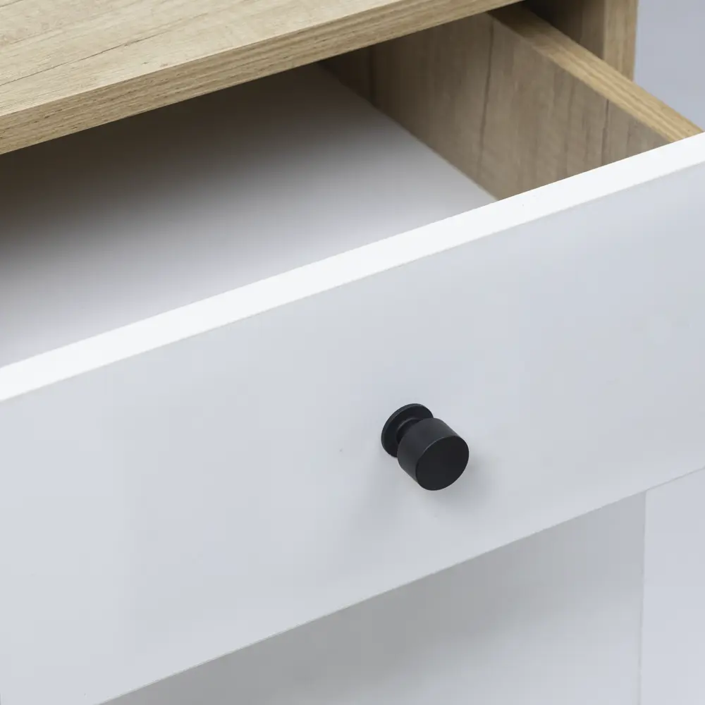 AKS Ина - мебельная ручка-кнопка матовый черный 88900470 STLM-1488453 - Вид №5