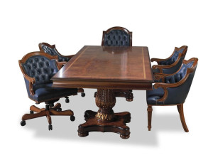 Деревянный прямоугольный стол