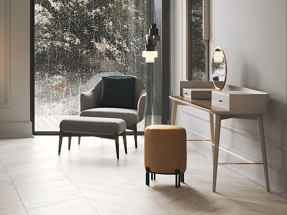 Деревянный туалетный столик PRADDY Natur ARCH-00061297 - Вид №5