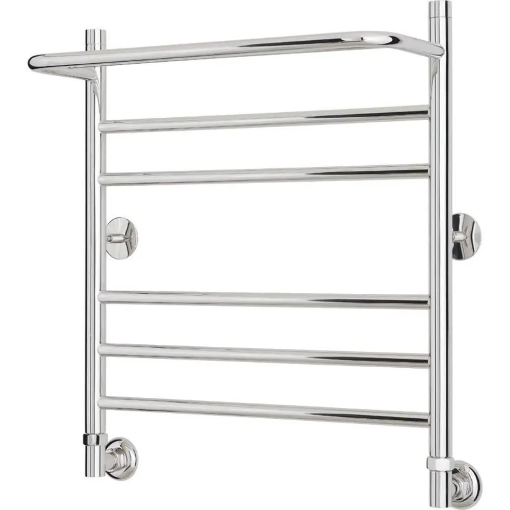 СУНЕРЖА Водяной полотенцесушитель-лесенка с полкой хром 17156044 STLM-0007595