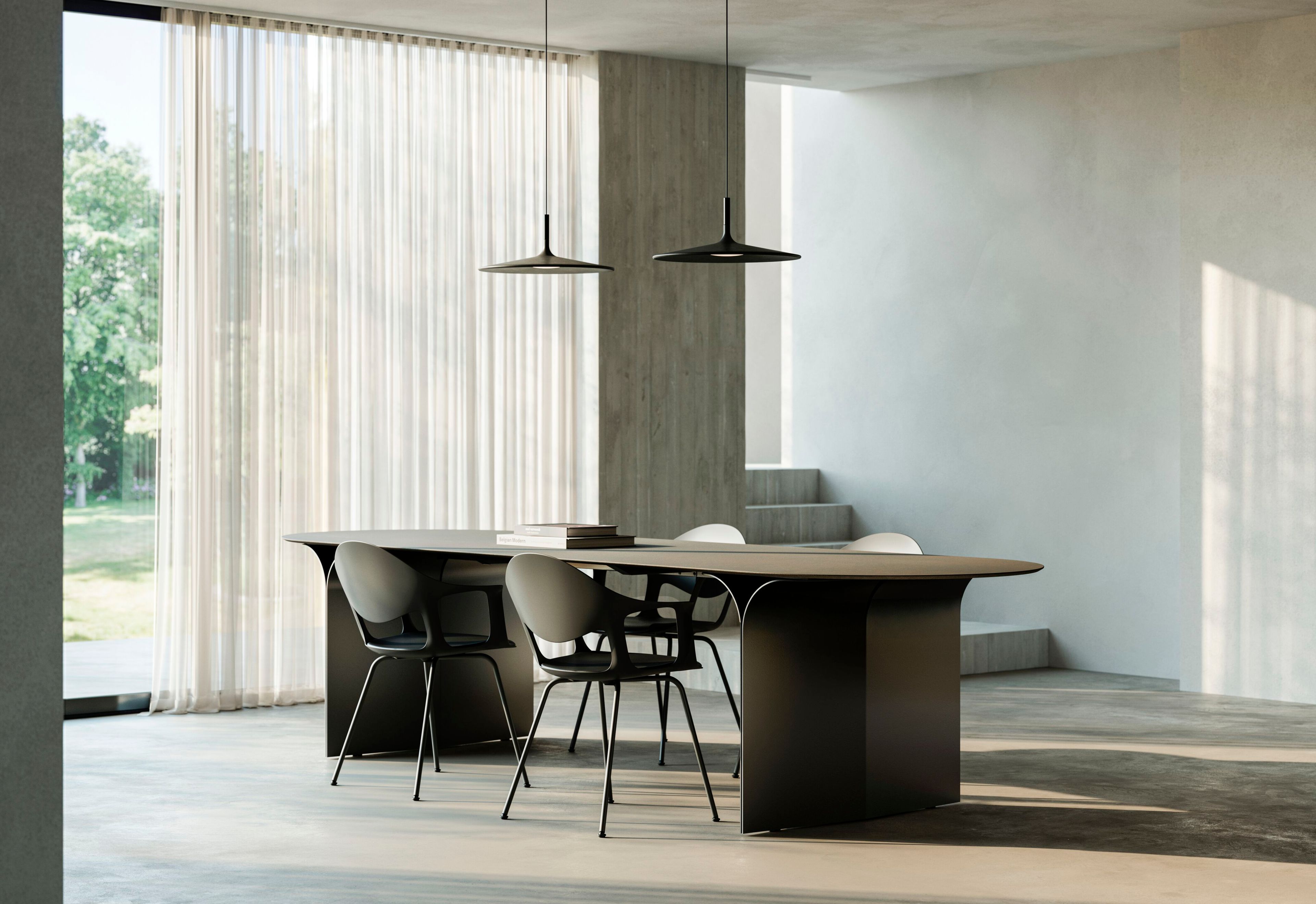 Алюминиевый стул с подлокотниками Joli SEPIA ARCH-00138525 - Вид №2