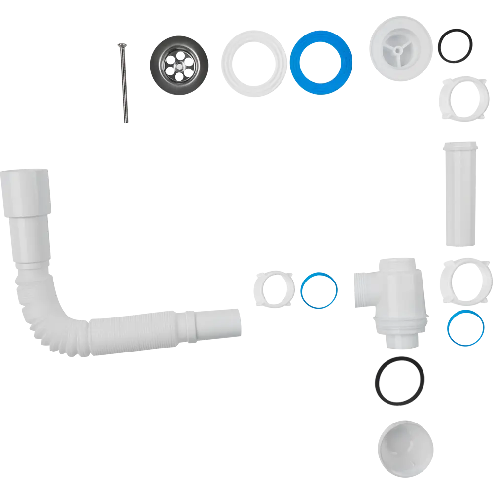 Сифон для раковины АНИ Пласт с боковым подключением 32 мм 84660190 STLM-0053545 - Вид №3