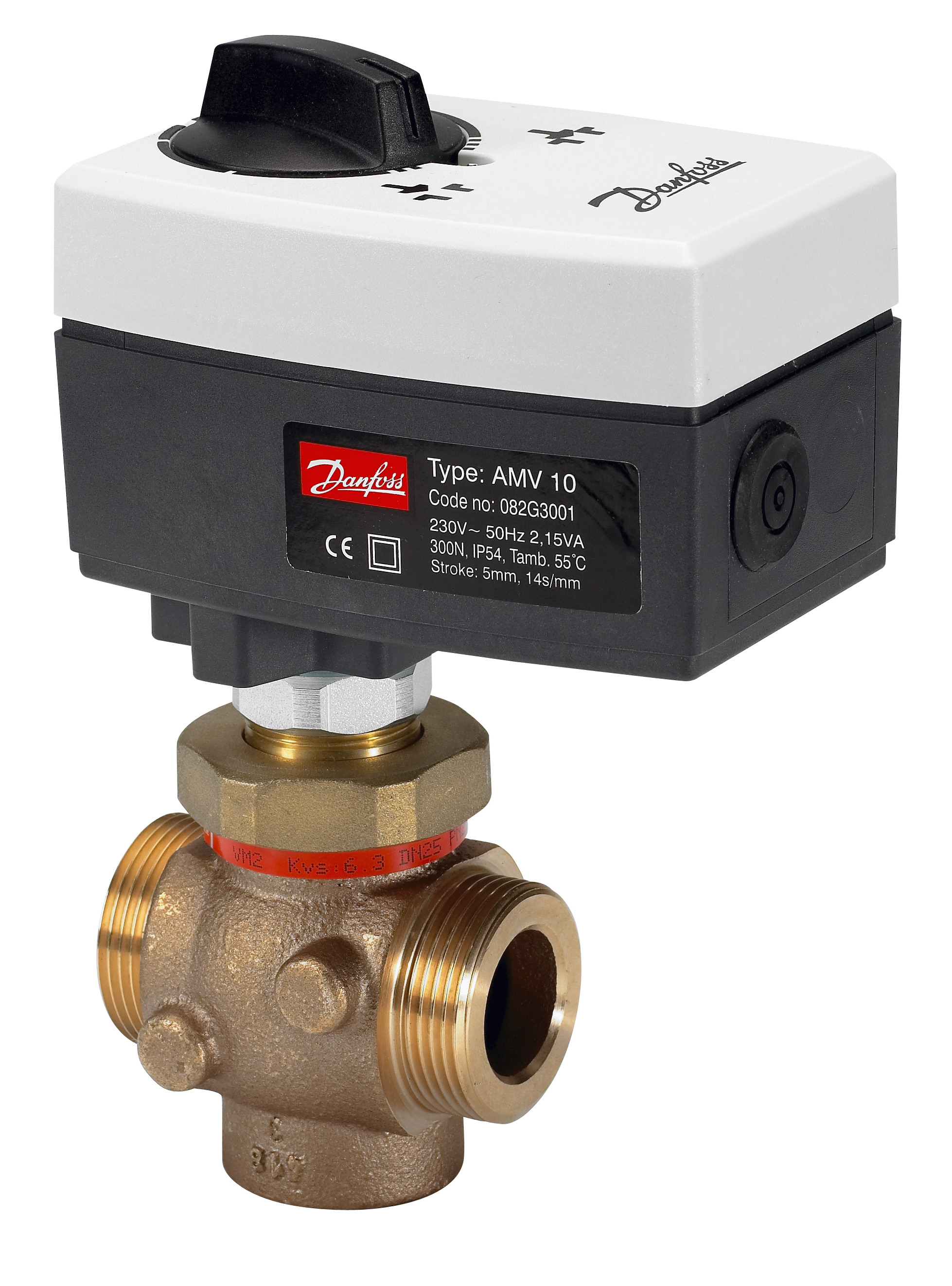 Danfoss Клапан регулирующий VM 2 с наружной резьбой Клапан регулирующий VM2 Ду 32/10 065B2018  - Вид №11