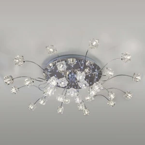 Потолочная светодиодная люстра Eurosvet Trinity 80113/31 хром/белый EUROSVET ДИЗАЙНЕРСКИЕ, TRINITY 184265 Хром