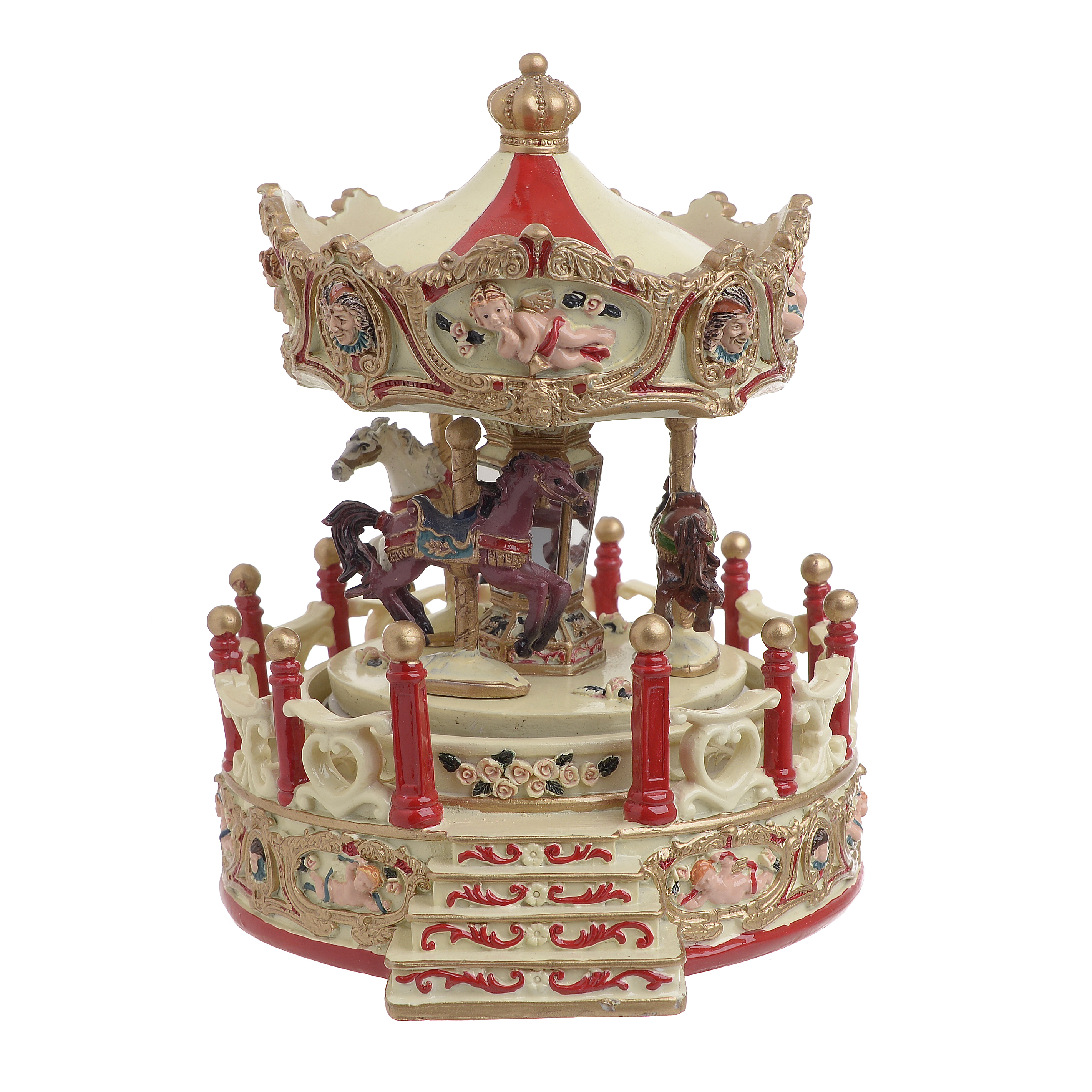 2870305.0099 КАРУСЕЛЬ С ДВИЖУЩИМИСЯ ФИГУРКАМИ И МУЗЫКАЛЬНЫМ МЕХАНИЗМОМ TO4ROOMS  - Вид №1