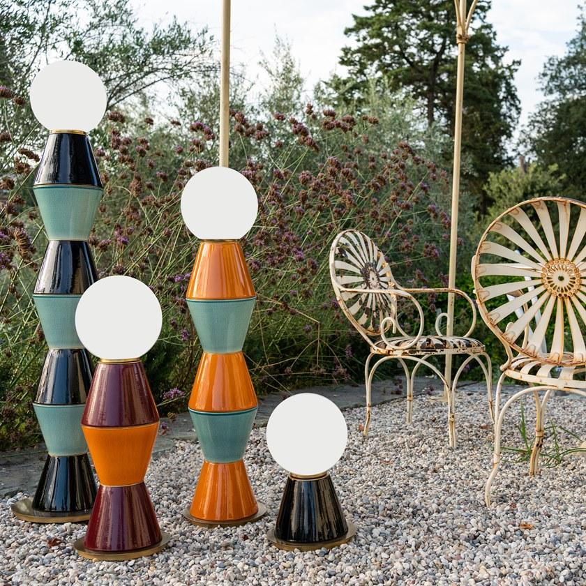 MARIONI Керамический светодиодный торшер Palm 02966gg - Вид №7