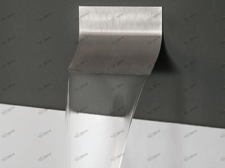 tender rain Настенный каскадный излив из нержавеющей стали sun-id-1369363