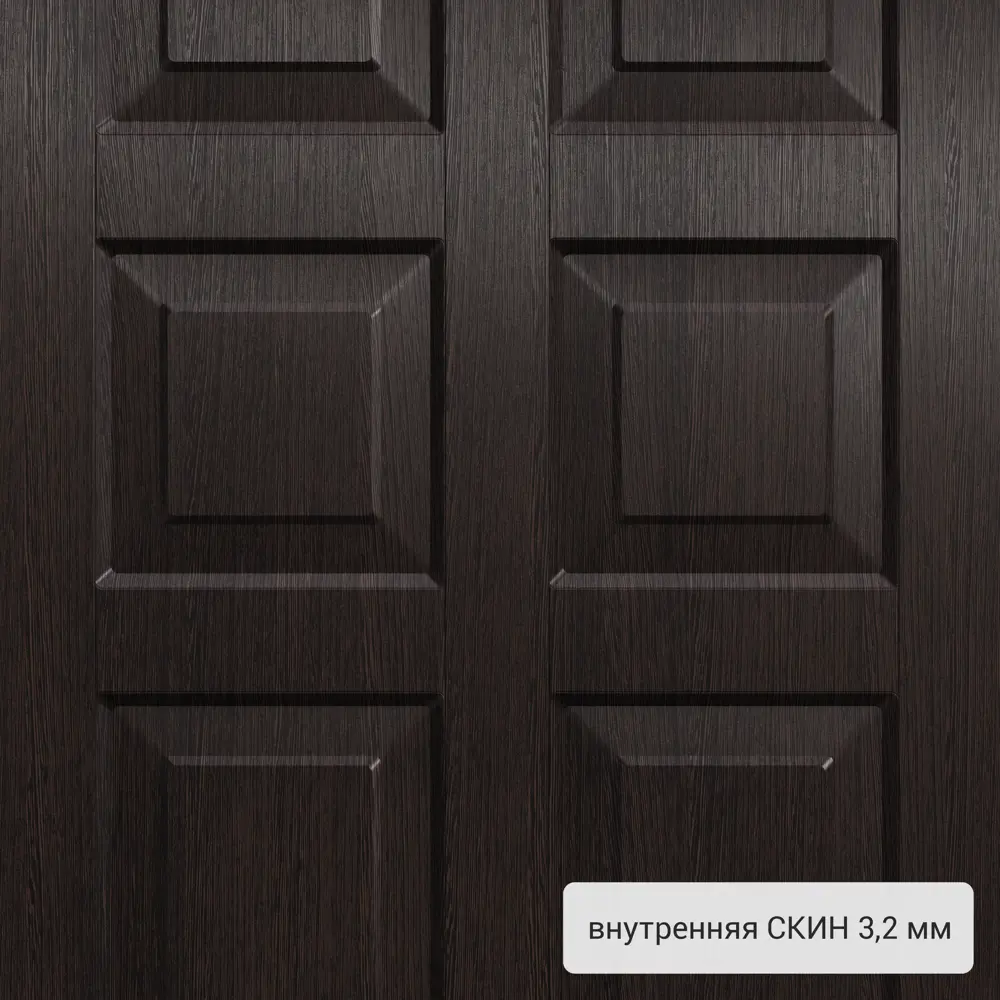 Дверь входная металлическая Альта Фина 95x205 см правая цвет дуб 84508151 STLM-2021249 TOREX  - Вид №3