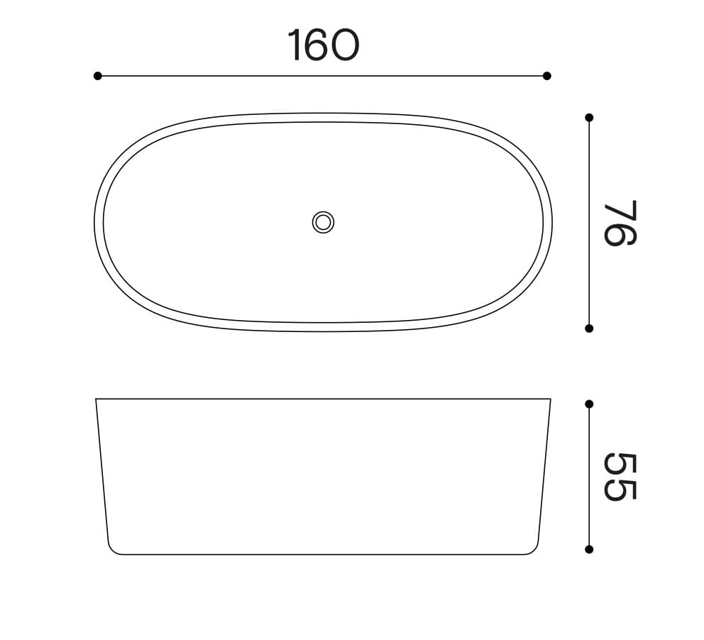 Овальная ванна в Livingtec® Ex.T плато ARCH-00053113 - Вид №7