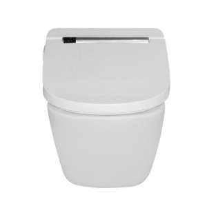 Комплект электронное биде SensPa + подвесной безободковый унитаз Roca Gap 34647L000 U-форма Roca Gap + VB-4100