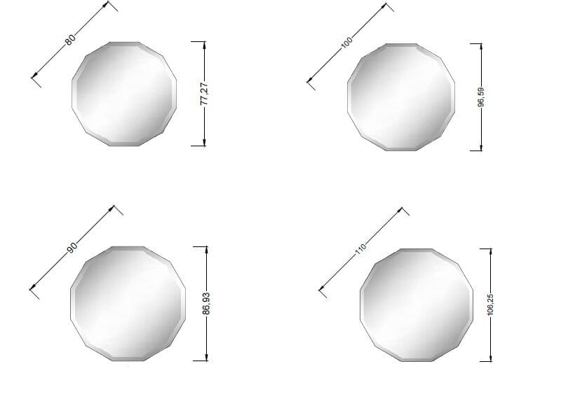 Настенное зеркало ARTELINEA VIRGO ARCH-00024265 - Вид №5