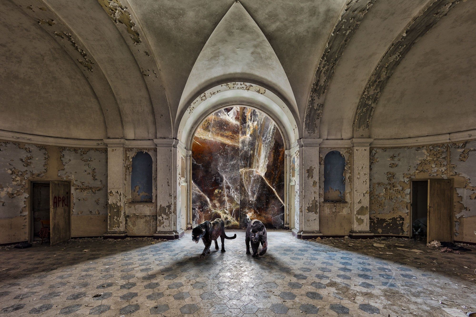 Декоративная панель из алюминия, стекла или ПММА Tecnografica супер драгоценные ARCH-00124662 - Вид №1