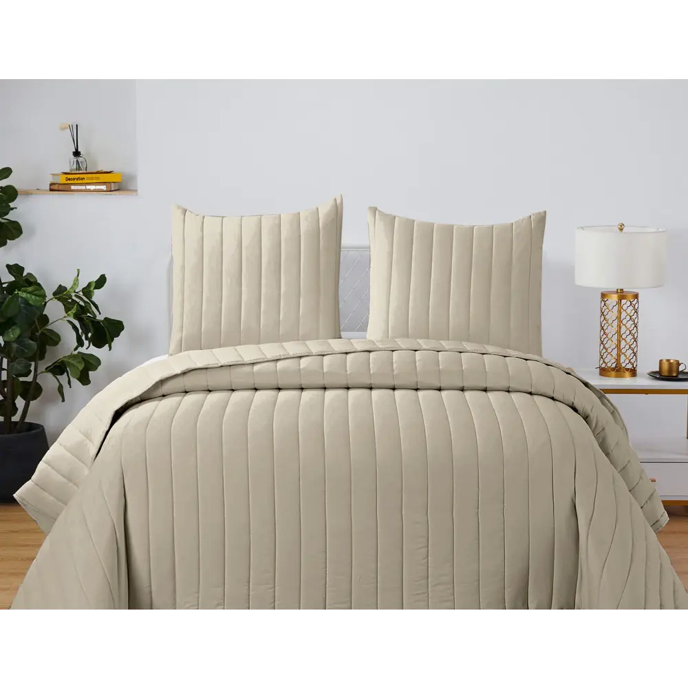Покрывало Анды 215x240 см полиэстер цвет бежевый 88024181 STLM-2199043 Santreyd - Вид №4
