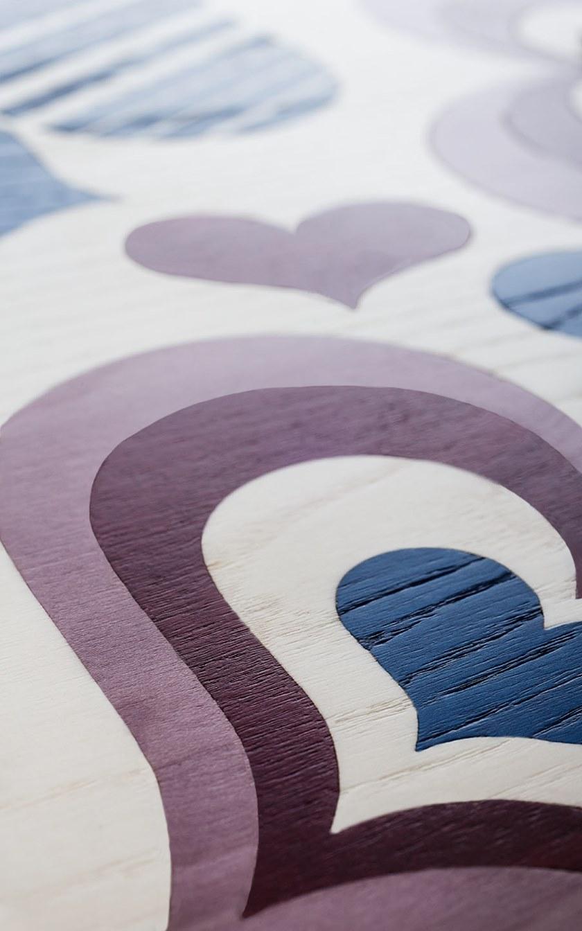 LIGNIS® Каркас из инкрустированного дерева Dolcevita love 11.042 - Вид №3