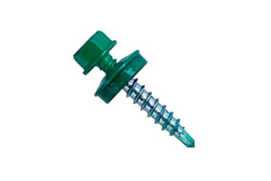 15559656 Кровельный саморез 4,8х35 RAL 6005 250шт 03932 Daxmer