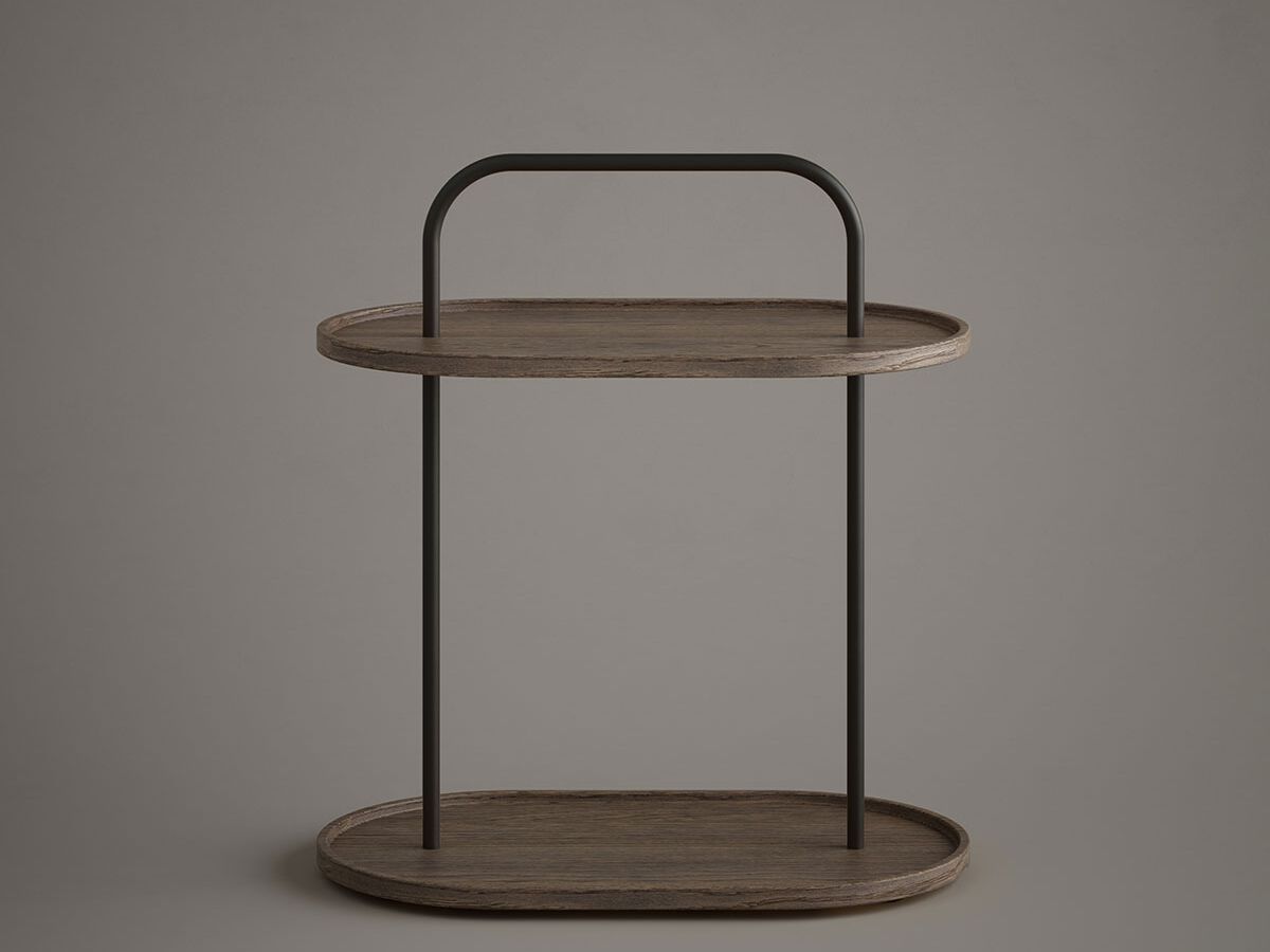 Высокий и овальный деревянный журнальный столик Inbani NORM ARCH-00048959 - Вид №11