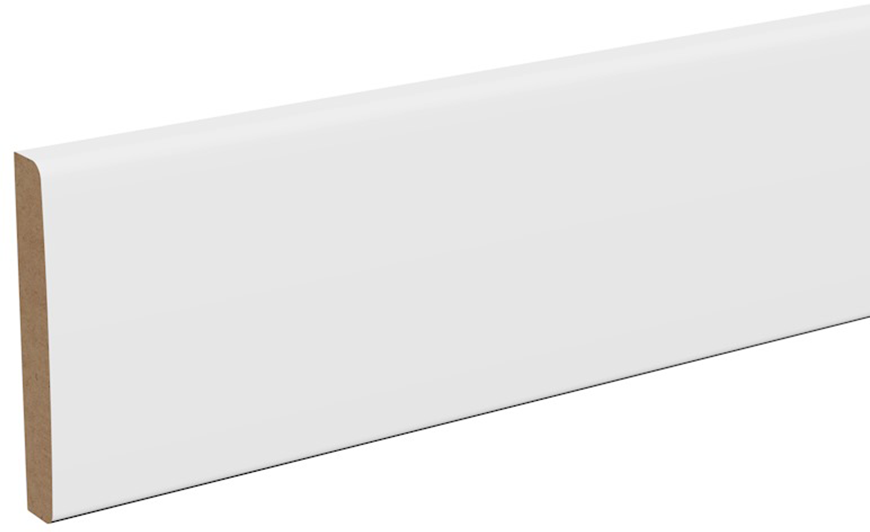 КРОНОПРОФИЛЬ Наличник дверной прямой 2150x69x8 мм белый 83830837