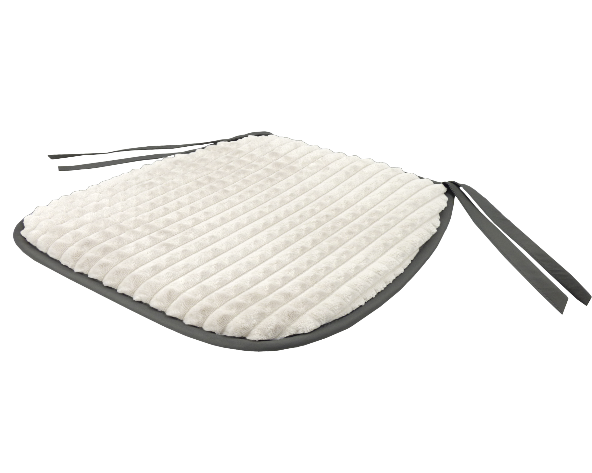 Santreyd Плюш - декоративная сидушка для стула бело-серого оттенка 82234010 STLM-0022493 - Вид №1