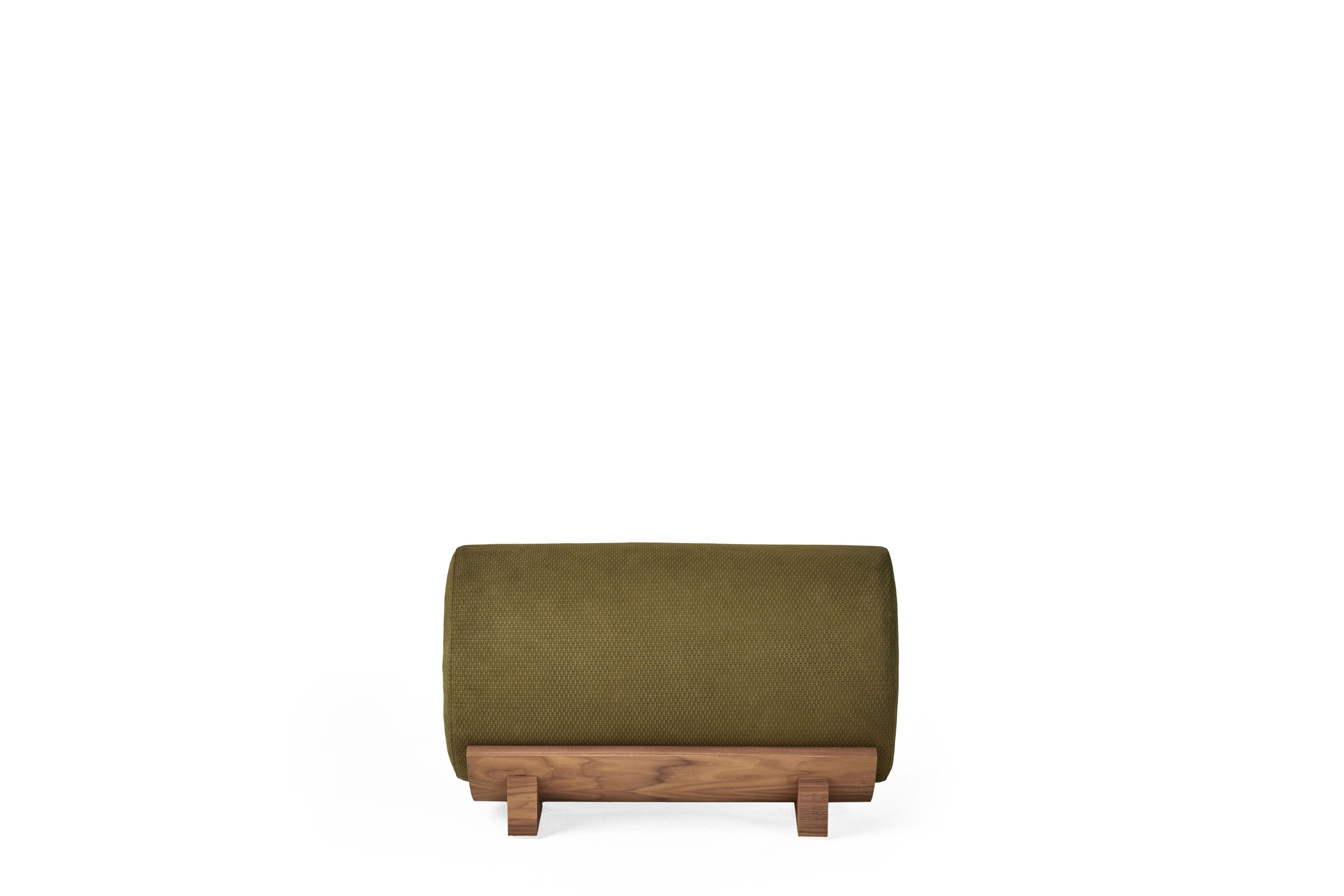 Тканевая мягкая подставка для ног Gianfranco Ferré Home Maki ARCH-00056507 - Вид №3