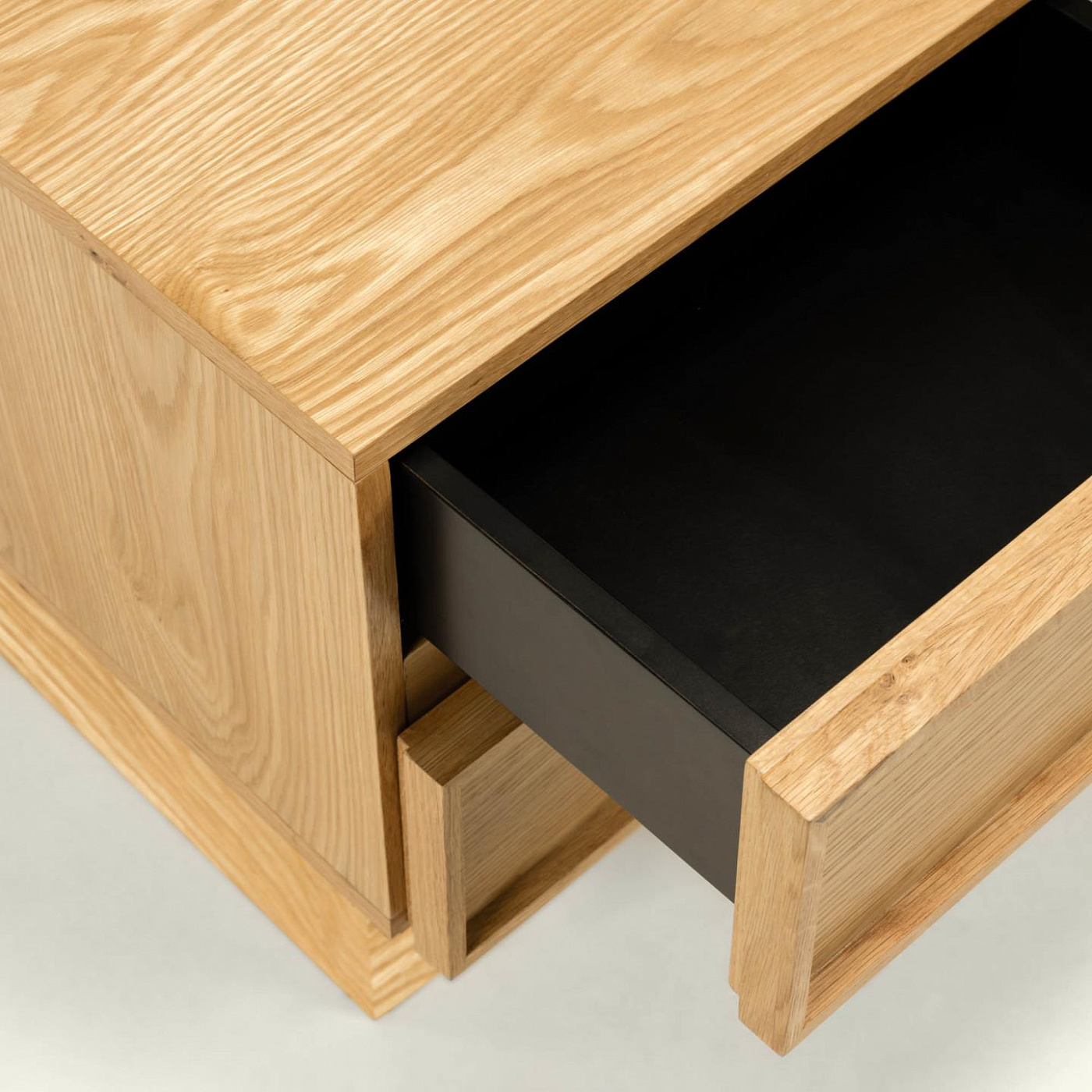 085503 TAIANA ARKIT bedside table wood oak La Forma Taiana  - Вид №3