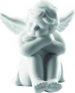 10574228 Rosenthal Фигурка Rosenthal Ангел сидящий 6см, фарфор Фарфор