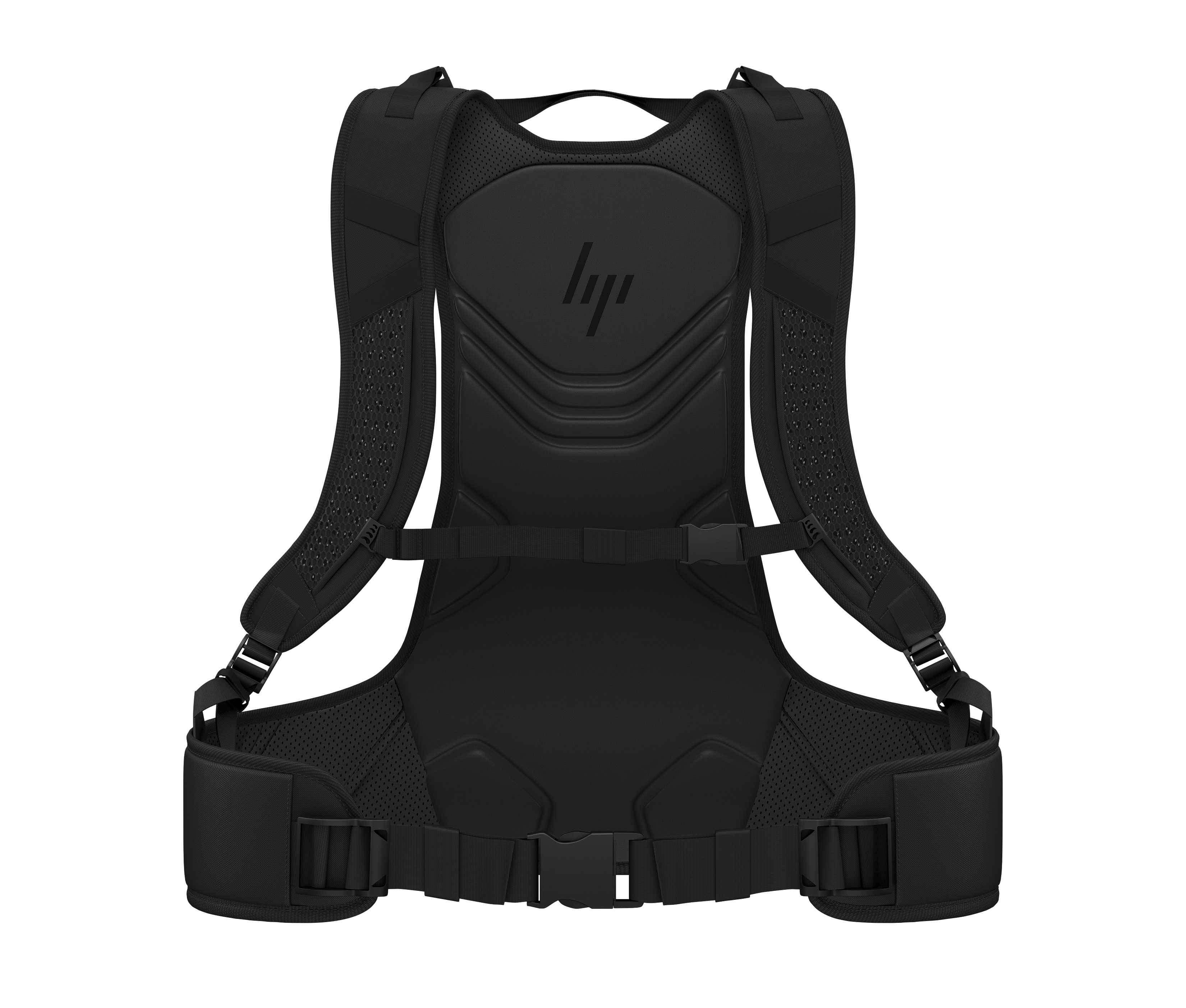 6TV01EA#ACB z vr backpack g2 intel core i7 8850h(2.6ghz)/32768mb/512ssdgb/nodvd/ext:nvidia geforce rtx2080(8192mb)/war 1y/4.66kg/black/w10pro + dock, batt chrgr, batt pack, harness HP Santreyd  - Вид №5