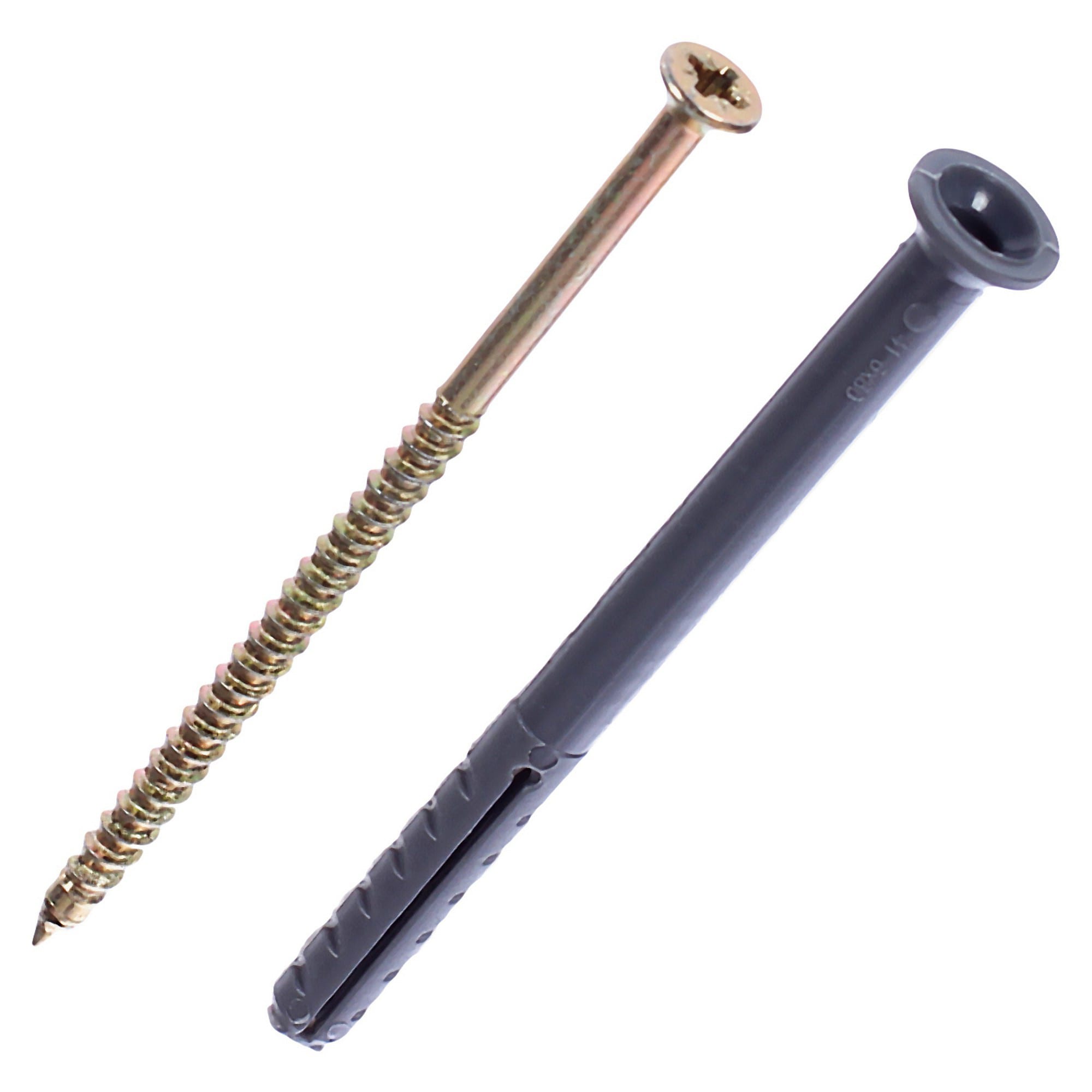 81944645 Дюбель-гвоздь потайной 6x80 мм, полипропилен, 10 шт Santreyd 