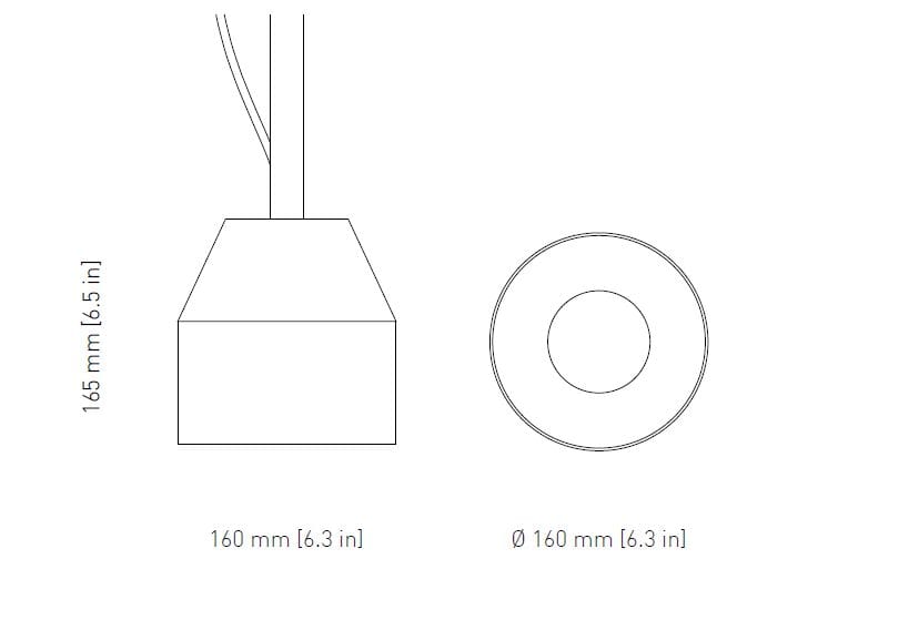 Регулируемый подвесной светильник с порошковым покрытием +kouple крышка ARCH-00138264 - Вид №8