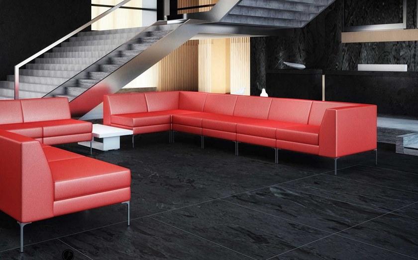 Real Piel Модульный диван из ткани sun-id-1487208 - Вид №3