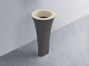 AMLA45-LN+AMPILT-LV+AMCOLT-CM Раковина Amedeo Tondo отдельностоящая cielo Enjoy + Amedeo