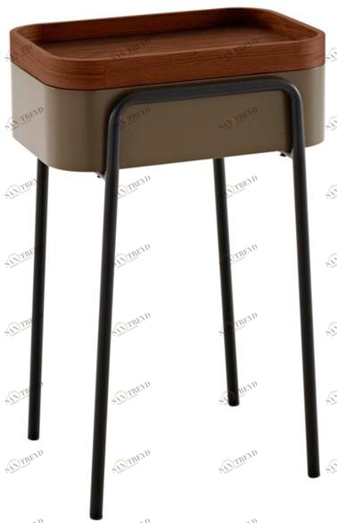 Ligne Roset Журнальный столик / прикроватная тумбочка из дерева sun-id-1360704