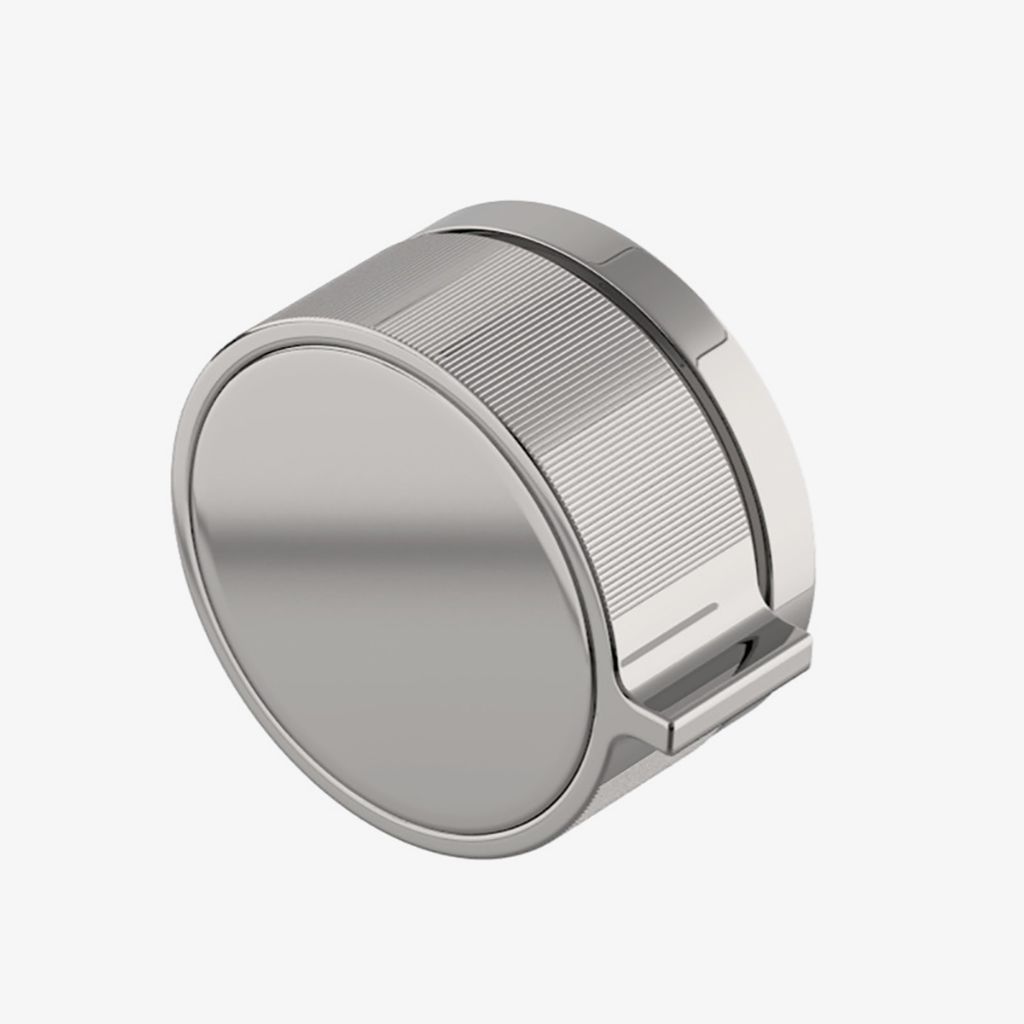 BLS34A Настенный смеситель для унитаза серии Bond Tandem с одинарной ручкой с гильошированными линиями Waterworks - Вид №1