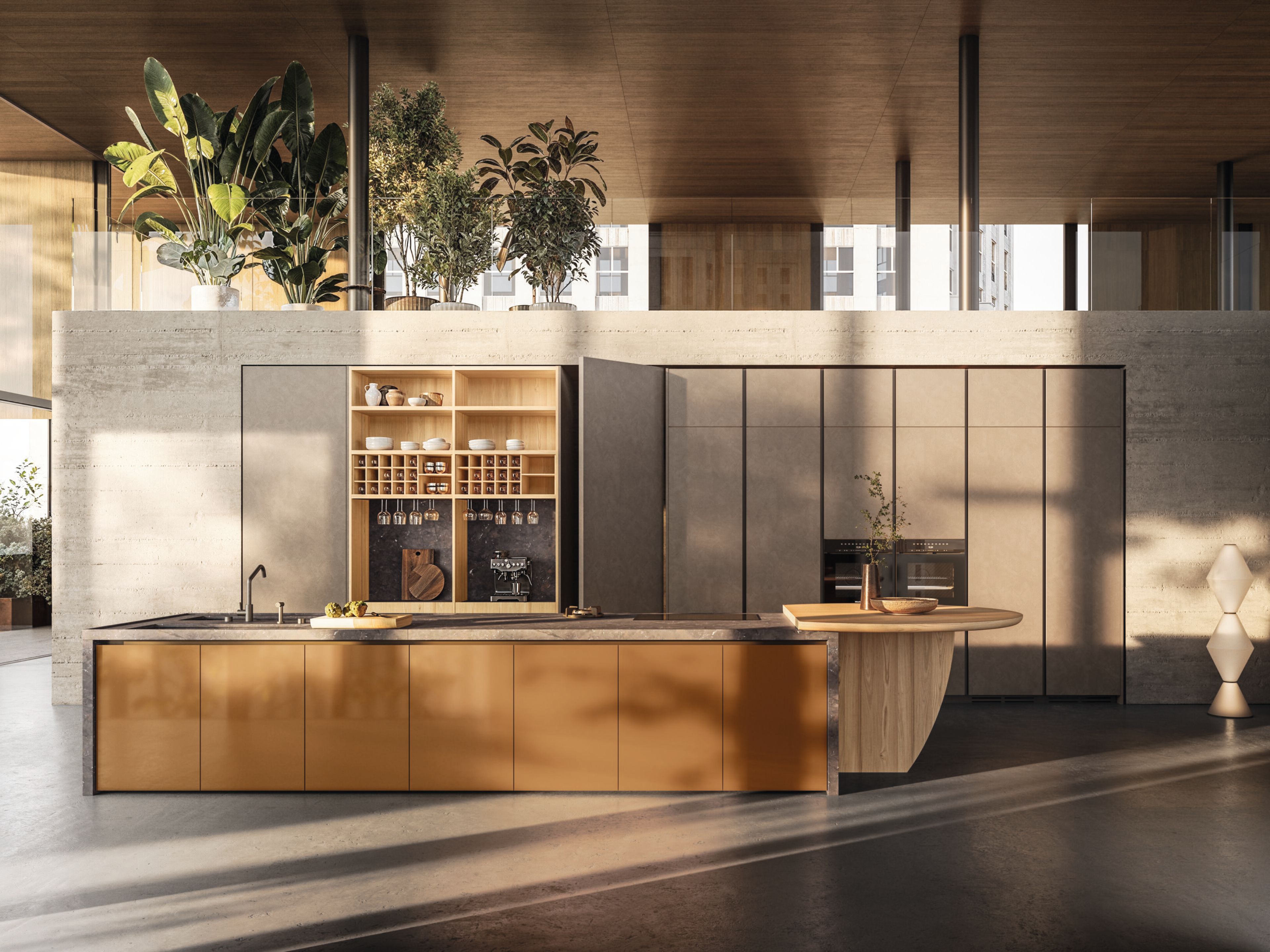 Кухня с островом Boffi XO ARCH-00108769