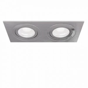 Встраиваемый спот серебряный Technical Atom DL024-02S TECHNICAL DOWNLIGHT 00-3957186 Серебро