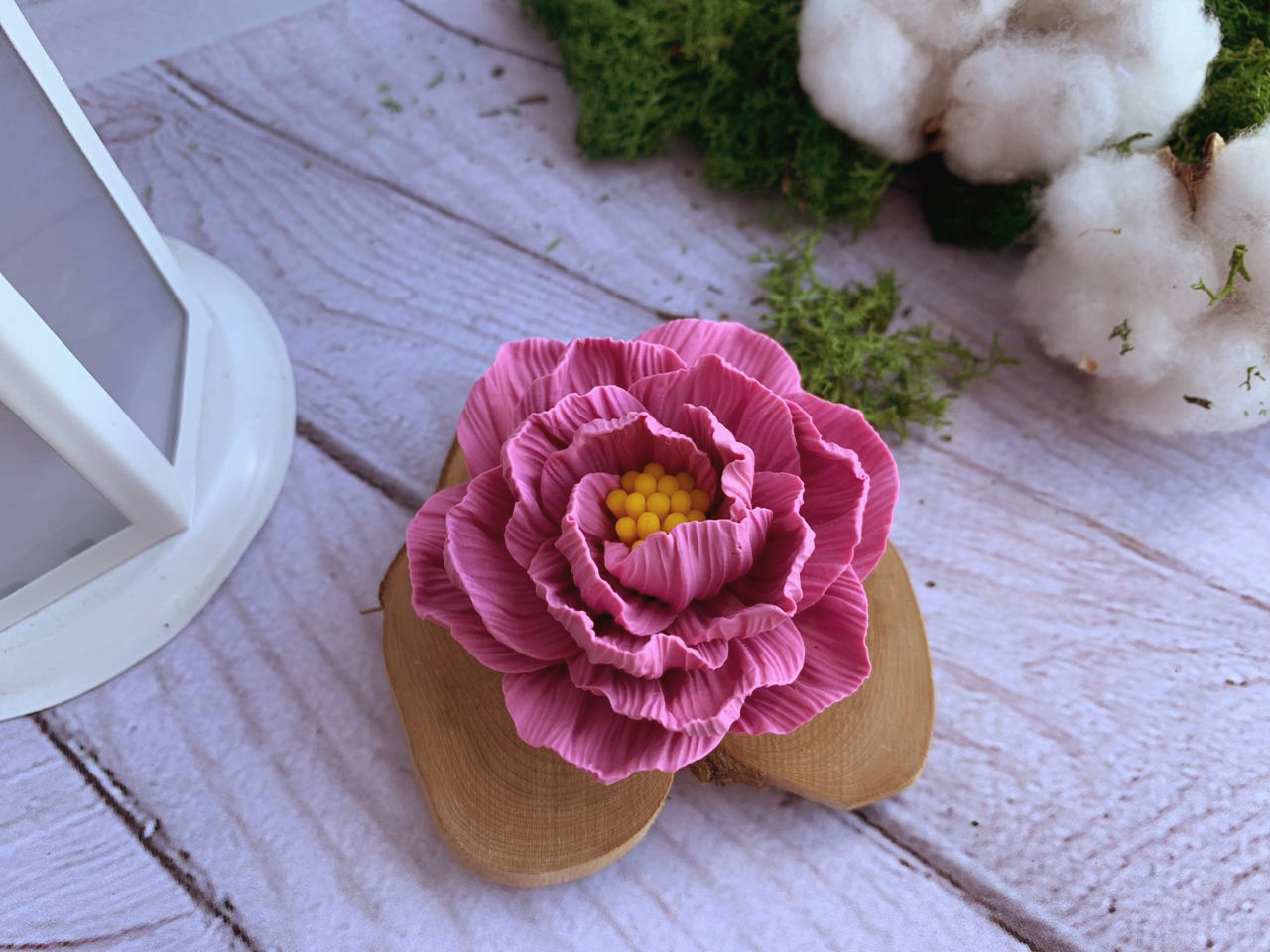 10732 Форма "Пион дикий S" силикон HobbyPage 