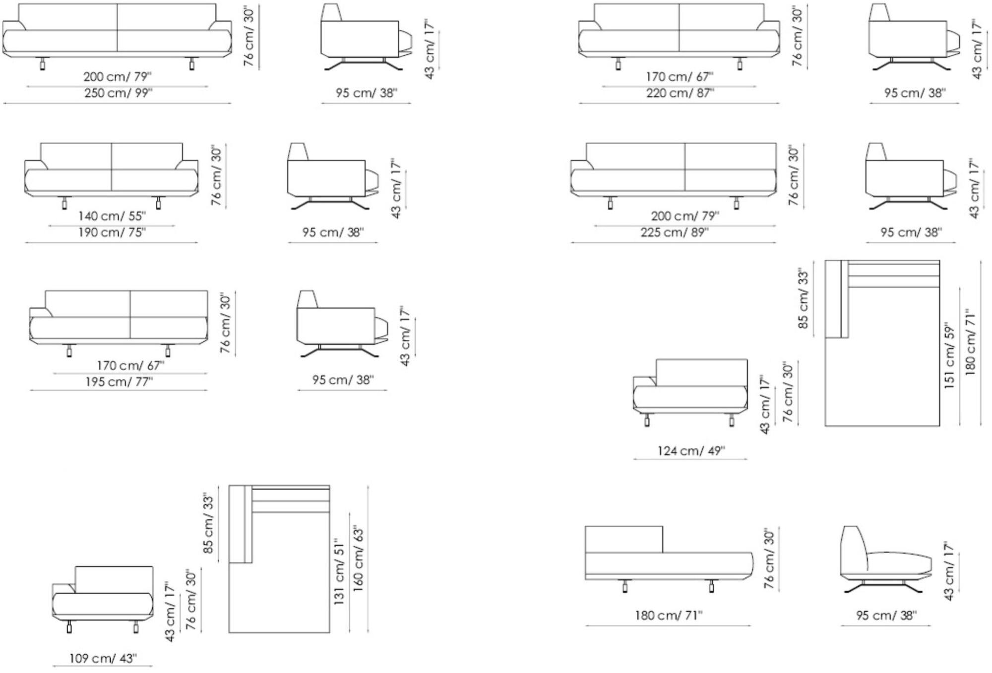 Bonaldo Кожаный диван sun-id-1503586 - Вид №3