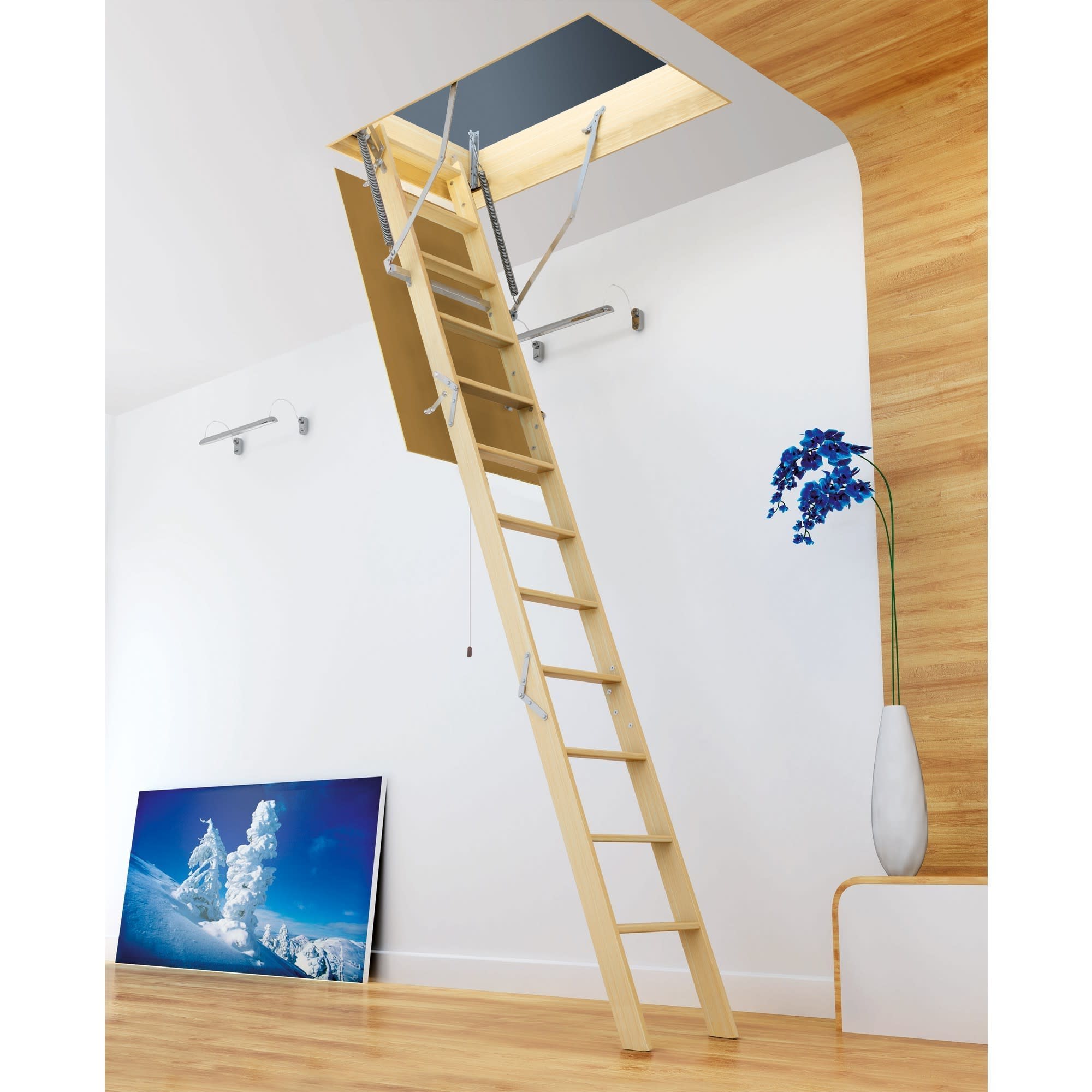 18209582 Лестница чердачная OLN 120х60x280 см Santreyd  - Вид №1