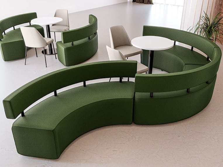 Модульная мягкая скамья со спинкой Sedex ARCH-00110201 - Вид №3