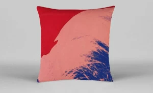 HENZEL STUDIO Квадратная подушка в стиле поп-арт с узором из ткани Henzel studio heritage: andy warhol / art pillows Aw07