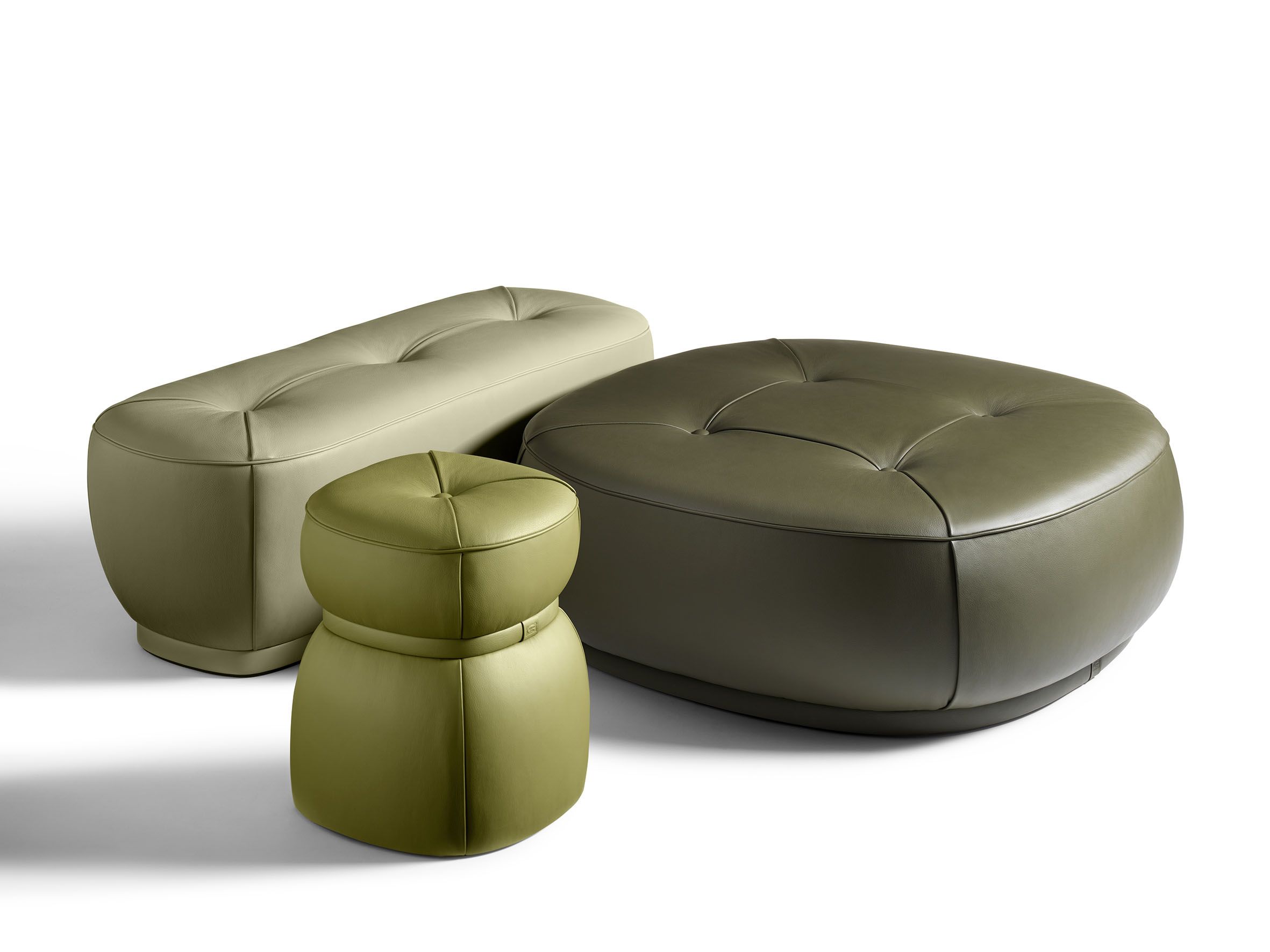 Кожаный мягкий стул Poltrona Frau коллекция-диваны и кресла ARCH-00122891 - Вид №2