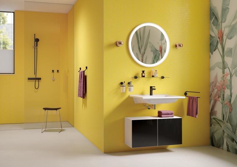 815.06.11065 Дозатор для мыла или дезинфицирующего средства с держателем HEWI Spenderprodukte  - Вид №2