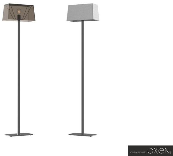 NEXO LUCE Светодиодный торшер из стали Oxen floor lamp 7159e1 - Вид №4