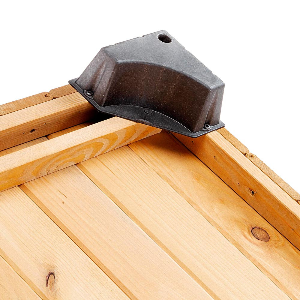 ПР0019150 Будка для собак Domus Maxi деревянная, 111,5х132х103,5см FERPLAST  - Вид №7