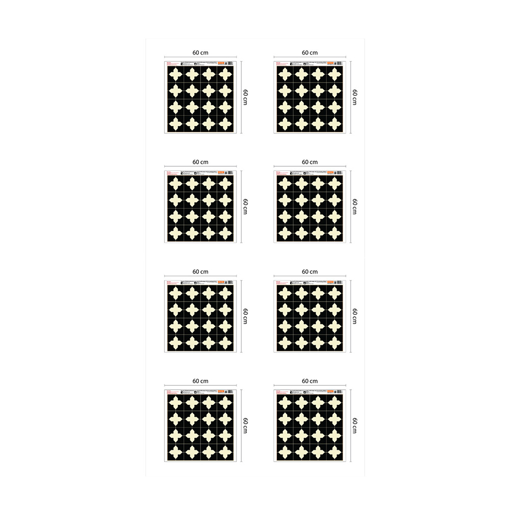 Декор для стен Crosses Pattern 8 листов Walplus WM5102X8 - Вид №2